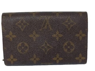 Louis Vuitton M61730 Monogram Canvas Wallet - Brown