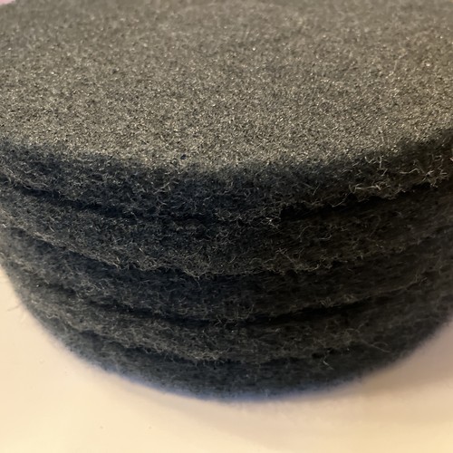 3m Blue cleaner pads 13” #5300 5ct New Open Box Orbital Floor Scrubbing Pads - Picture 6 of 8