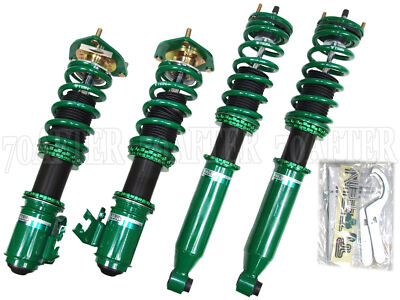 TEIN サスペンションキット グリーン Tein Flex Z 16ways Adjustable Coilovers for 89-94 Nissan 240SX S13
