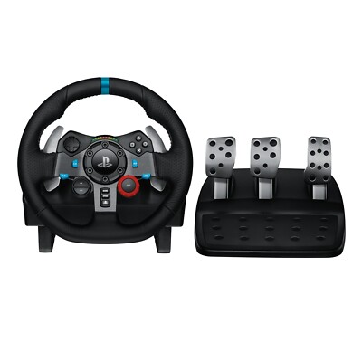 その他 logitech g29 Logitech G29 Driving Force Black 841-000049 For PS4/PS5/PC