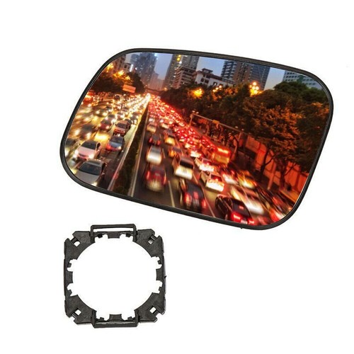FOR LAND ROVER DISCOVERY LEFT HAND DOOR WING MIRROR GLASS & MOUNT CRD100650 N/S - Picture 3 of 9