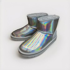 Ugg Australia Women's Classic Short Iridescent Boots Size 7 NEW B824