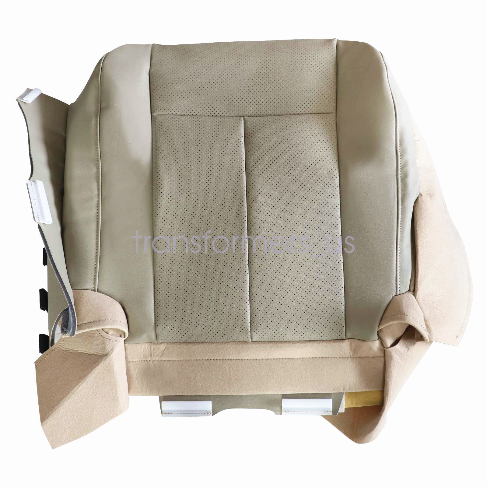 Fits 2007-2013 2014 Ford Expedition Driver Passenger Bottom-Top Seat Cover Tan