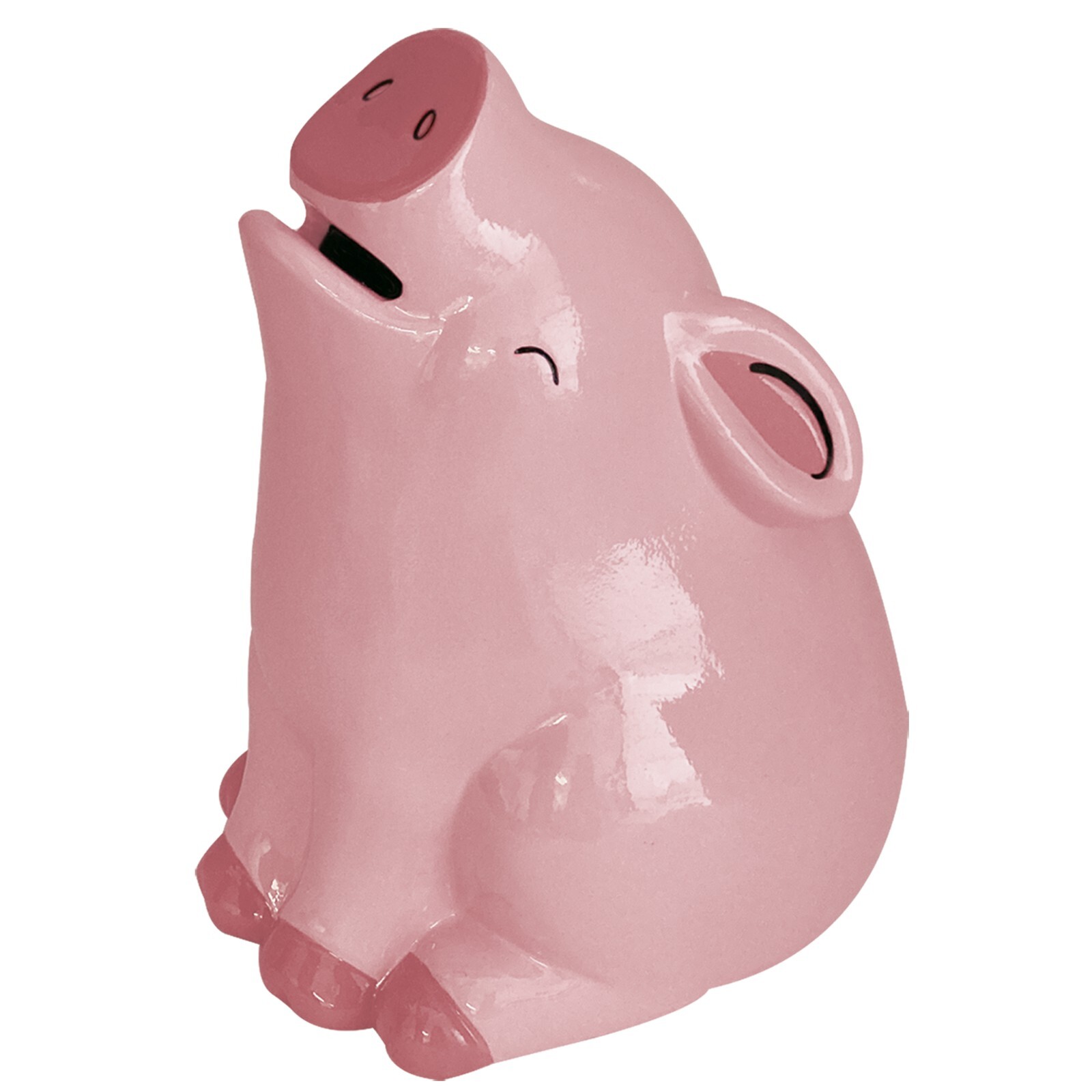 Greedy Pig Money Box – Novelty Piggy Bank – Fun Savings Jar & Gift Idea