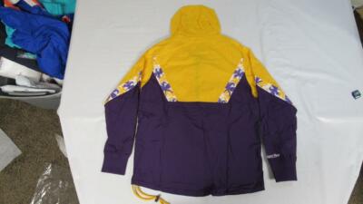 Los Angeles Lakers Mens S-M-L-XL-2XL Mitchell & Ness 1/2 Zip