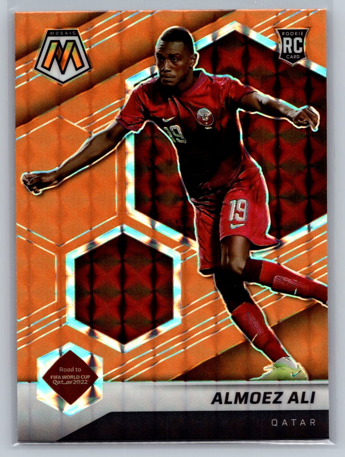 2021-22 Panini Mosaic FIFA Road to World Cup - Almoez Ali #72 ...