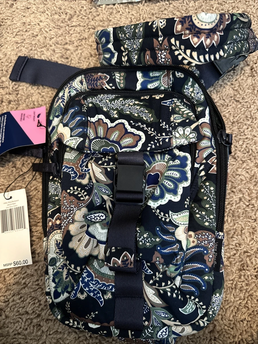 Navy vera top bradley backpack