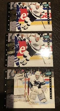 (3) 1994-95 Parkhurst SE EURO-STARS insert #ES-9 & ES-17 Kurri Hockey Cards!