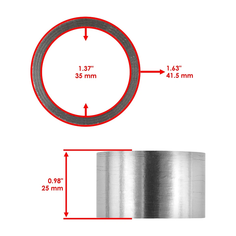 Silenciador de escape con junta para Honda TRX500FPA Foreman Rubicon 500 4x4 2009-2014 Foto 3 de 4