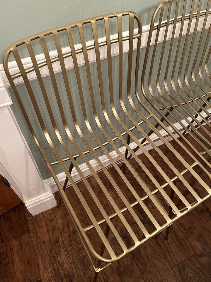 Rockett St Midas Bar Stool Gold x3 eBay