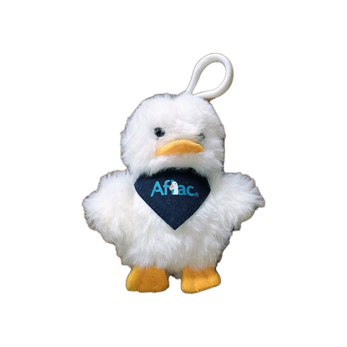 Aflac Duck Keychain Talking Plush Toy WORKS Insurance Mascot