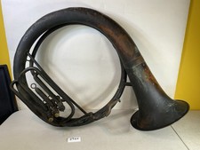 rare antique French Horn Couesnon  CIE Fournisseurs Paris Instrument 89S10