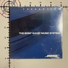 The BOSE Wave Music System Presenting Demo Disc sealed