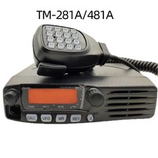 TM-281A FM Transceiver Mobile Radio TM-481A Car Radio Station VHF 136-174Mhz 65W