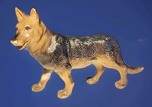 German Shepherd K9 Canine Police Dog Figure Major Inc. Toy PVC Dog 1999 4x6"