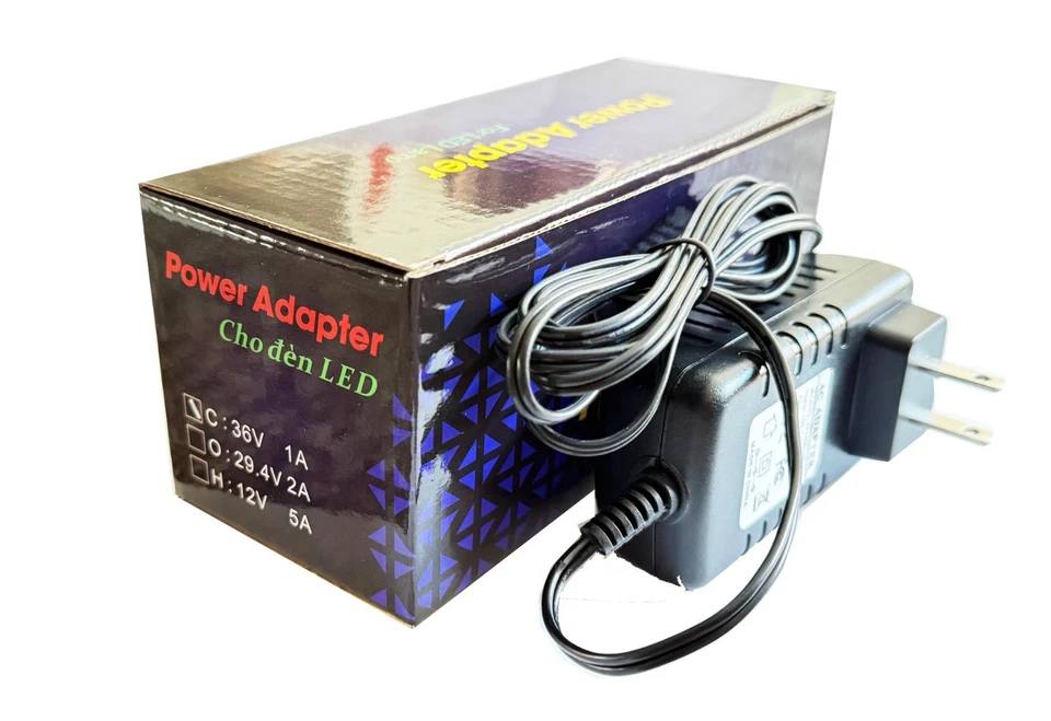 Adaptador de fuente de alimentación 36V/1A DC/Salida 100-240V/50-60Hz Foto 2 de 2