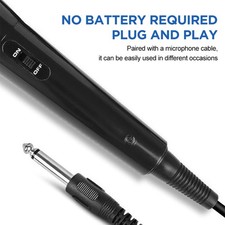 6.5mm Jack Dynamic Microphone Handheld Wired Microphone for Karaoke Speakers Mix — image 5