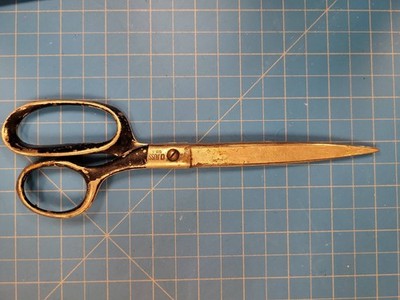 Vintage Clauss USA 12'' Tailor Shears Sewing Scissors Industrial Fabric Cutter 37
