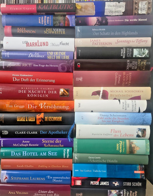 Bücherpaket 32 Stück Roman, Krimi ect.  SP 806