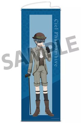 Black Butler Ciel Phantomhive Life-Size Tapestry 79in Polyester Suede