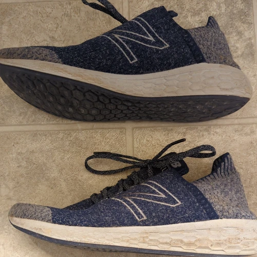 Taglia 10 New Balance Fresh Foam Cruz v2 blu grigio