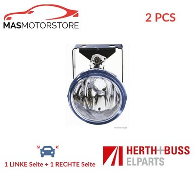 NEBELSCHEINWERFER PAAR SET HERTH+BUSS ELPARTS 81660106 2PCS I NEU OE QUALITÄT