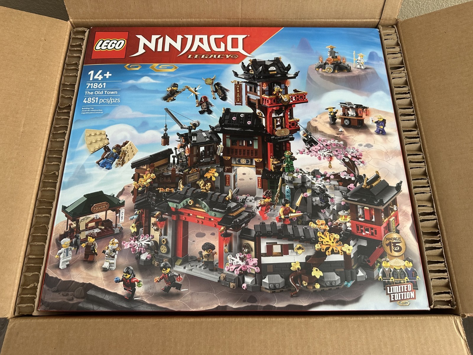 NEW LEGO NINJAGO Legacy Set 71861 The Old Town New in Sealed Box