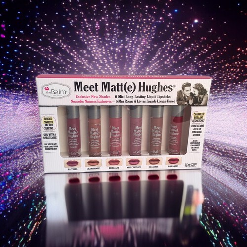 theBalm Meet Matte Hughes Mini Kit #2 - Fiel, Carismático, Brillante y Más - Imagen 7 de 13