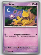 Abra 054/132 Common Mega Evolution Pokemon Near Mint