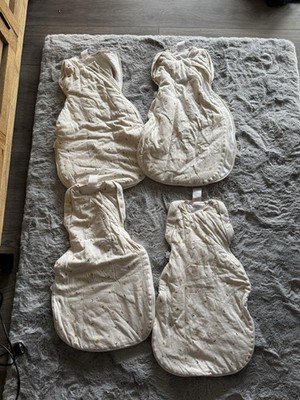 Tommee Tippee Swaddle Schlafsack X 4 Neugeborene 0-3 Monate (unbenutzt)