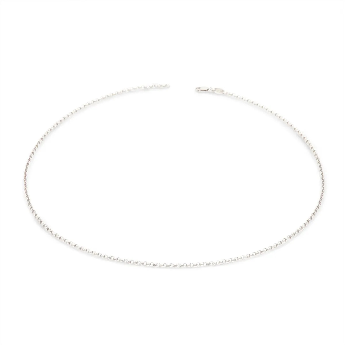 Chrome Hearts Necklace 925 4.7g Roll chain There is a length adjustment Markan d