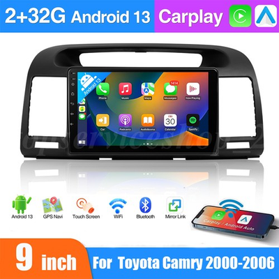 #ad For Toyota Camry 2000 2006 Android 13 Car Radio GPS Stereo Wifi Navi BT CarPlay $87.99