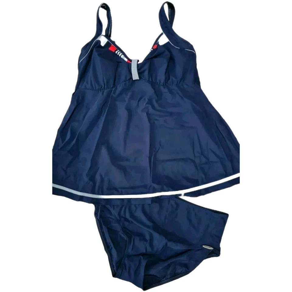 Sunflair Tankini Badekleid Bademode Gr. 42 bis 54 C blau gemustert (042) NEU