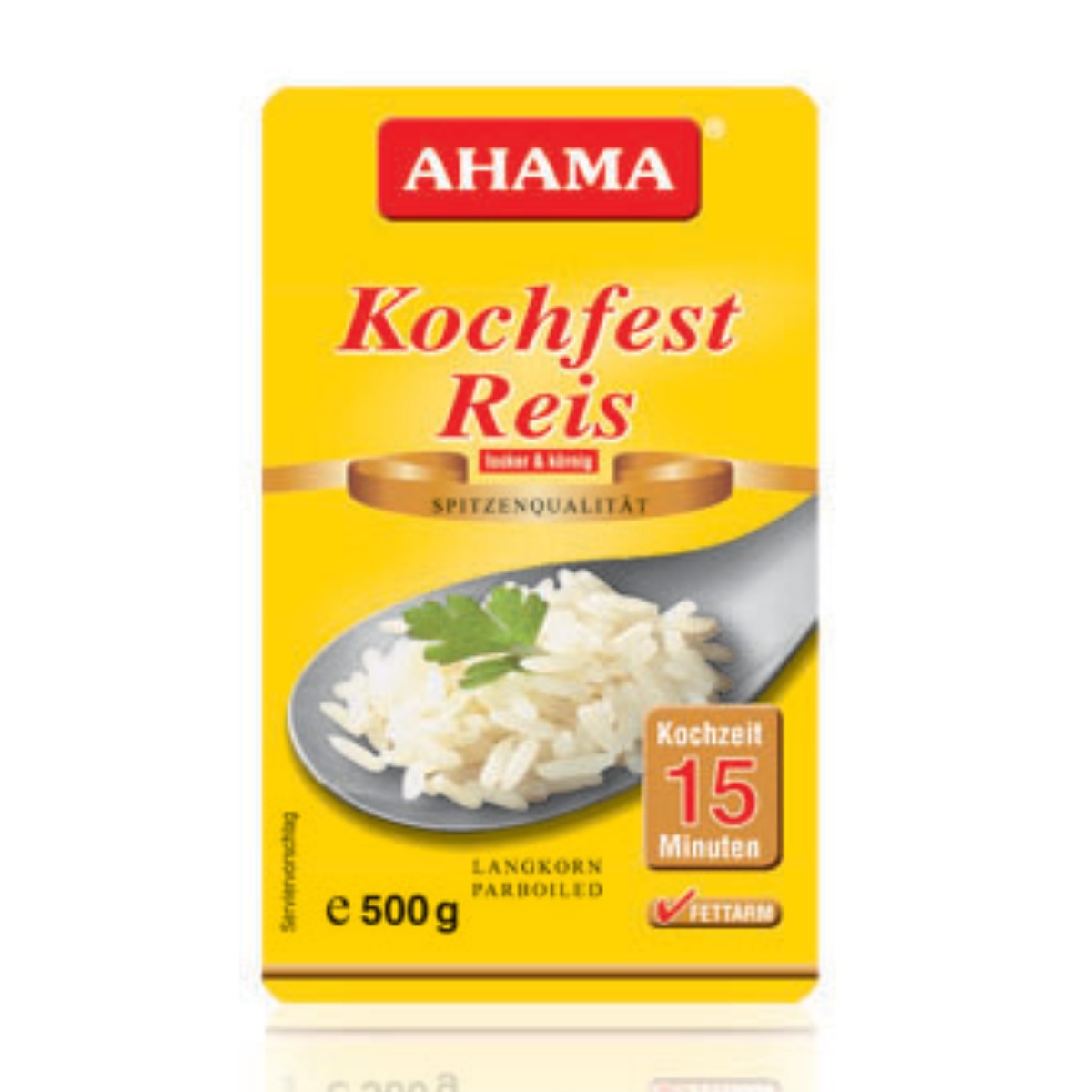 Ahama Arroz Largo Cocido En Bolsa 500g