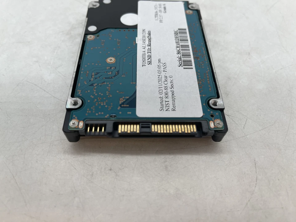 Toshiba AL14SEB120N 1.2TB 2.5" SAS Hard Drive GRADE A FREE S/H - Image 3 of 4