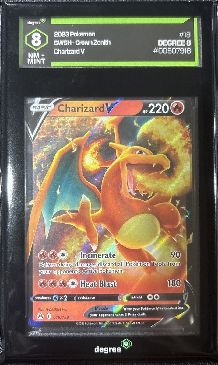 Charizard V 018/159 SWSH: Crown Zenith Holo for sale online | eBay