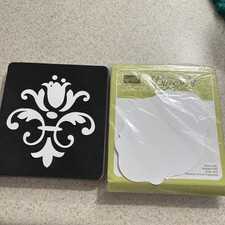 Stampin Up Sizzix Big Shot Die - Bigz Clear Oval Accent  Bigz Tulips