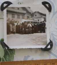 Photo 1938 bus bus 3 borderland express Mannesman Mulag Italy woman BG