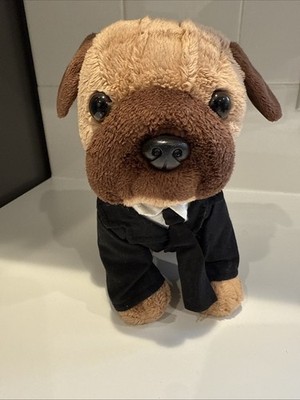 Men in Black Plush Alien Attack Pug Dog Frank Puppy Universal Studios 2005
