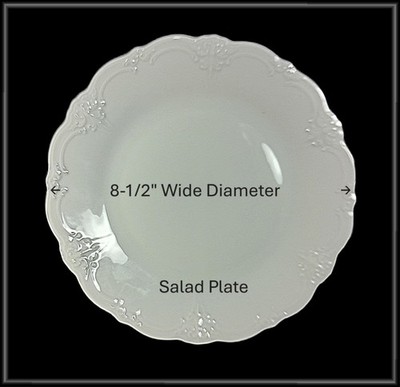 Tirschenreuth (Hutschenreuther) Baronesse White 7 Piece Setting (5