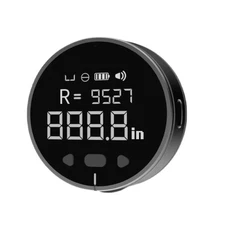 Digital Tape Measure Rechargeable Small Smart Long Distance Rolling Black 