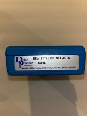 Dillon Precision 45 LC 45 Long Colt  14405 Reloading 3 Die Set