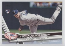 2017 Topps Update Father's Day Powder Blue 40/50 Jordan Montgomery #US91 i4v