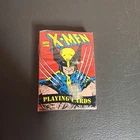 Vintage X-Men Wolverine Playing Cards Sealed 1990s Marvel Comics Industries New