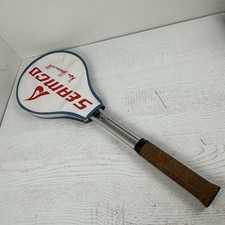 Vintage Seamco "KEN ROSEWALL" Aluminum Tennis Racquet 4 5/8 With Cover