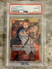 Shanks OP01-120 Prices | One Piece Romance Dawn | One Piece Cards