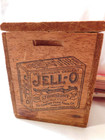 Jell-O Gelatin Desert Wood Recipe Crate Box Includes Assorted Recipe Cards — photo 5