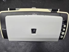 Fujitsu fi-6130Z Document Scanner Used, Works Good, Yellowed, No Cables