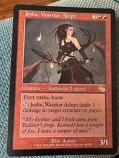 Mtg  Jeska, Warrior Adept NM !Judgement