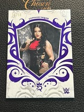 2025 Topps Royalty WWE Stephanie Vaquer Base /50 Purple #053 WJM